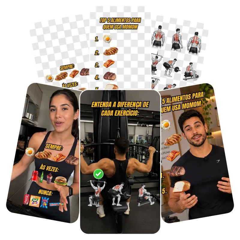 Templates de Reels do Escala Fit