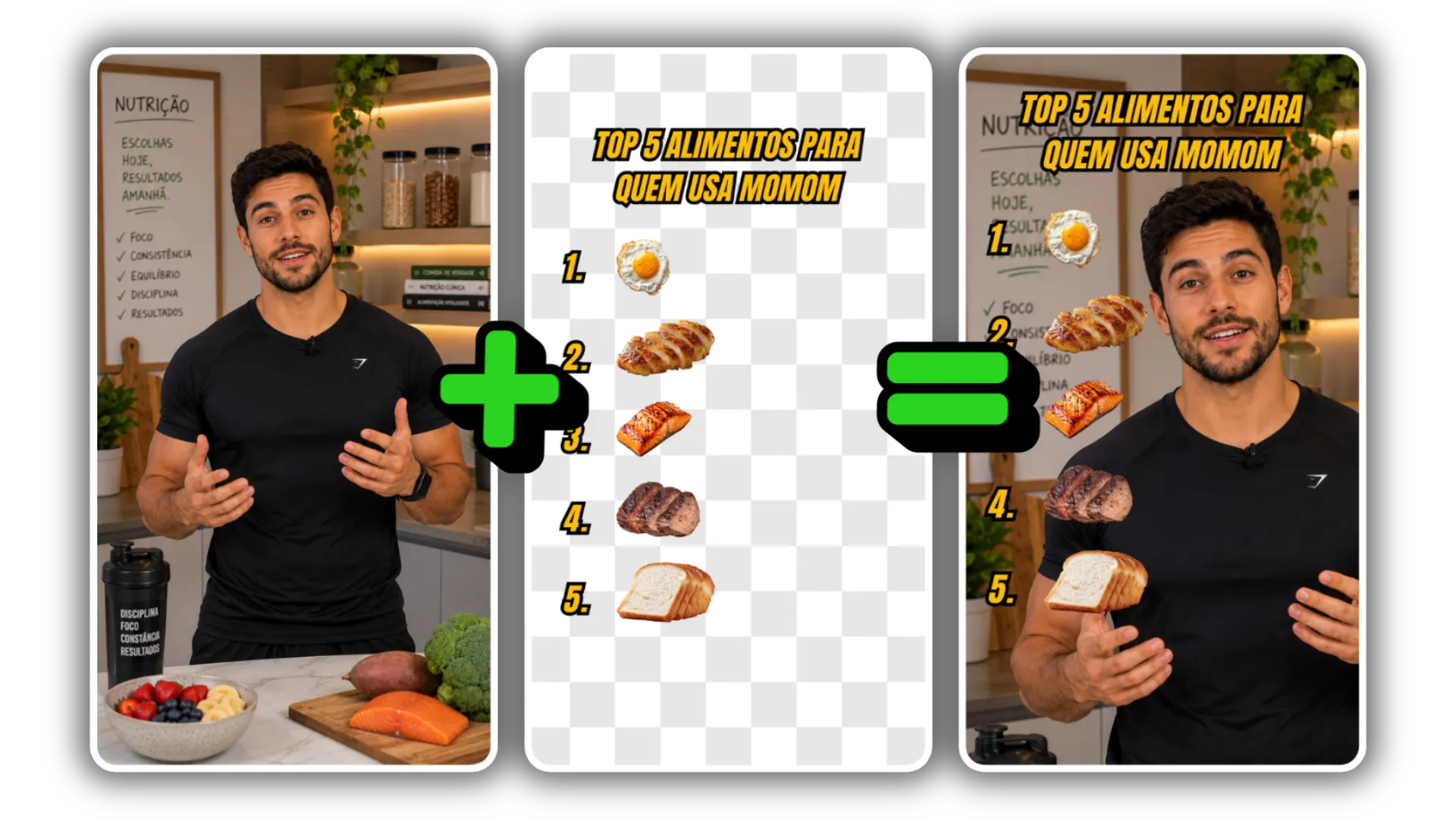 Passo a passo para utilizar os templates do Escala Fit